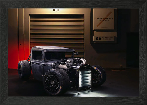 Mercedes benz classic framed - benz,