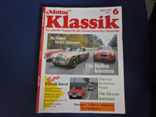 Motor classic magazine - motor, 6.1990